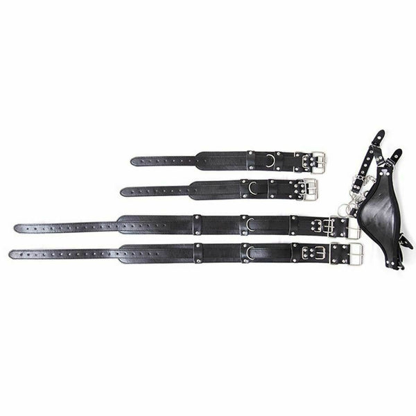 Open Leg  Restraints Collar To Thigh Ankle Cuffs Sling Spreader Bar  Spreader Bars