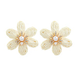 Veile Studios Women Ladies Party Accessories Flower Fashion Jewellery Earrings