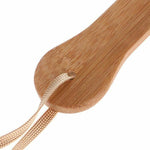 Big 35.7Cm Natural Bamboo Wood Paddle Bdsm Spanking Impact Play Fetish