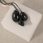 3 / Set Natural Black Obsidian Yoni Egg Kegel Exercise Massage Balls