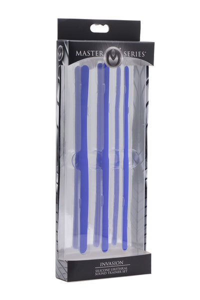 Invasion Silicone Urethral Sound Trainer Set Suction s