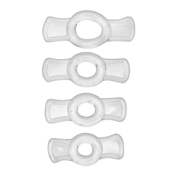 Endurance Clear 4 Ring  Set  Rings