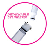 Nipple Pumping System With Dual Cylinders Nipple & Clitoral Toys