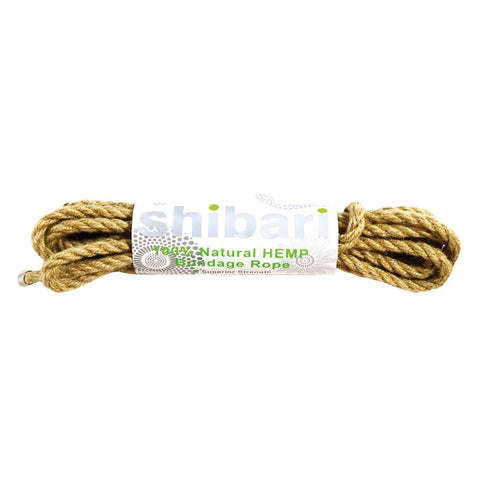 Shibari Rope 100% Natural Hemp 5M Rope & Suspension