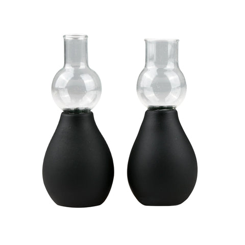 House Of Dasein Brands Nipple Sucker Black 2 Pc Nipple & Clitoral Toys