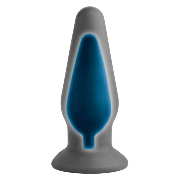 Zeus Anal Amplifier Silicone Estim Plug Black Vibrating Butt Plugs