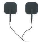 Zeus Deluxe Black Electro Pads 2 Pk Electro & Medical Play