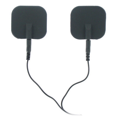 House Of Dasein Brands Zeus Deluxe Black Electro Pads 2 Pk Electro & Medical Play