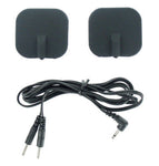 Zeus Deluxe Black Electro Pads 2 Pk Electro & Medical Play