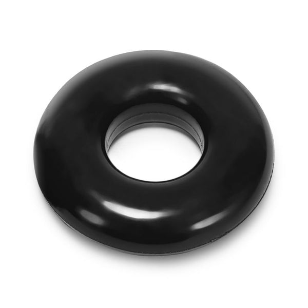 Donut 2 ring Large Black  Rings