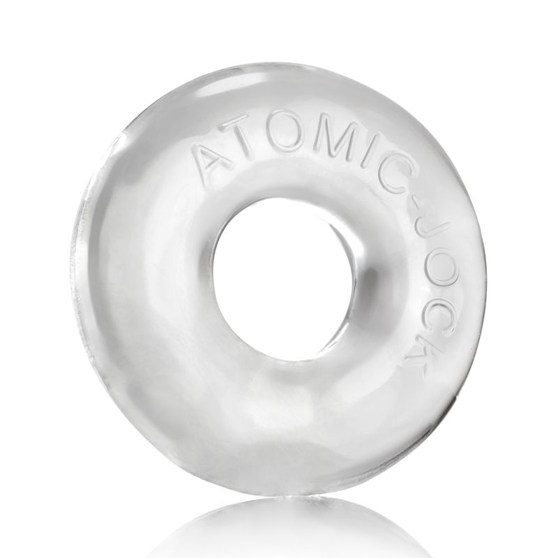 Donut 2 ring Large Clear  Rings
