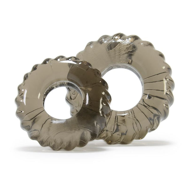 Truckt 2 Pc ring Set Clear  Rings