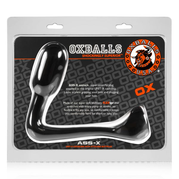 Ass X Asslock Black  & Ball Toys