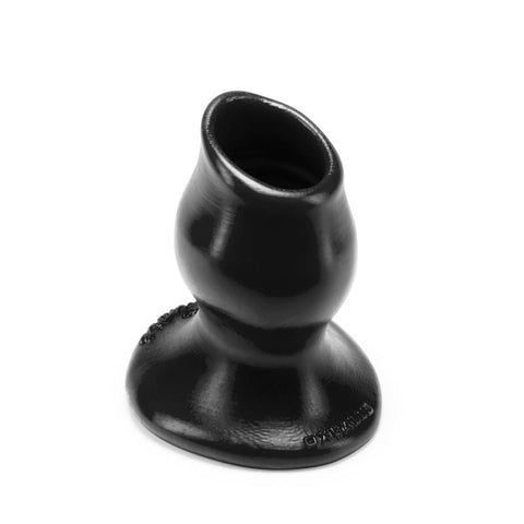 Pighole 2 Hollow Plug Medium Black Non Vibrating Butt Plugs