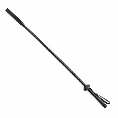 Black Leather Riding Crop  Spanking Fetish Sex Whip Dominant Submissive Crops