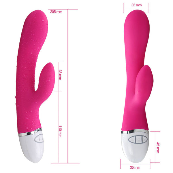 Dreamer 7 Mode Silicone Rechargeable Rabbit  Pink Classic s