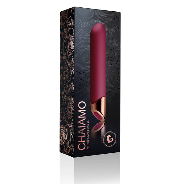Chaiamo Rechargeable Burgundy Bullets