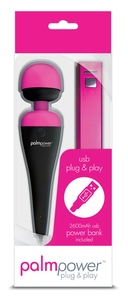 Palmpower Massage Wand Plug And Play Usb Massagers & Wands