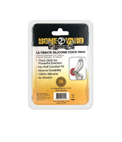 Ultimate Silicone  Ring Red  Rings