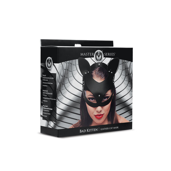 Bad Kitten Leather Cat Mask Fetish Masks