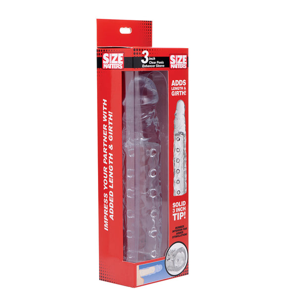 3In Clear  Enhancer Sleeve  Extenders & Enlargers