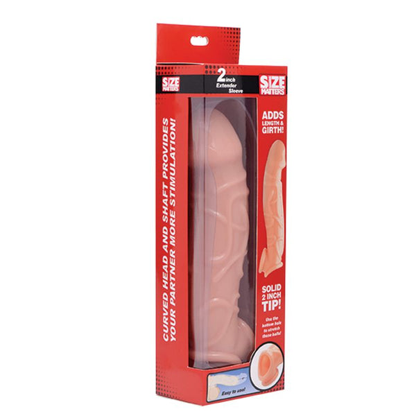 2In Extender Sleeve Flesh  Extenders & Enlargers