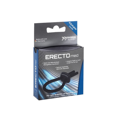 Erectomed Adjustable  Ring Black  Rings