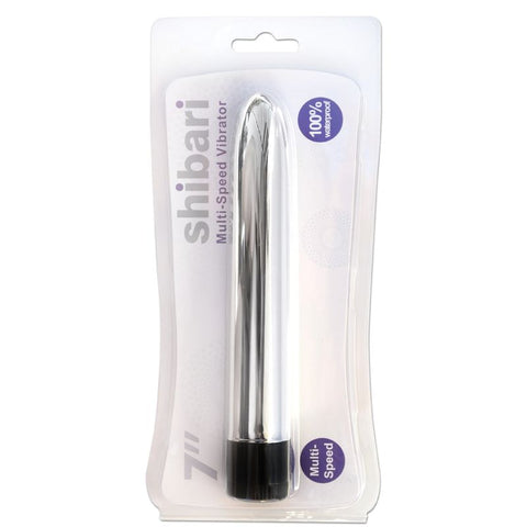 Shibari Multi Speed  7In Silver Classic s