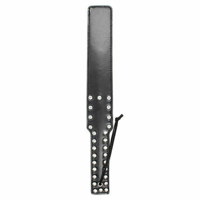 Leather Black Spanking Paddle Impact Play  Kink  Fetish Restraints Paddles