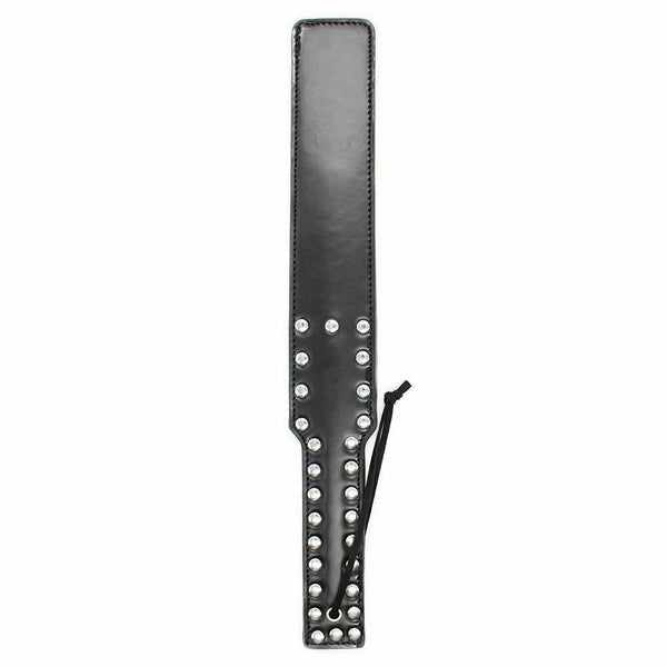 Leather Black Spanking Paddle Impact Play  Kink  Fetish Restraints Paddles