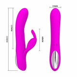 Pretty Love Pink Rabbit Vibrator G Spot Clitoris Vibrations Women Masturbation