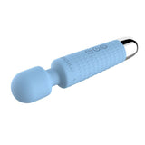 Shibari Mini Wand Halo 20X Powder Blue Massagers & Wands