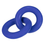 Duo Linked /Ball Rings By Hunkyjunk Cobalt  & Ball Toys