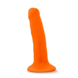 Neo Dual Density  6In Neon Orange Dildos