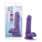 Au Naturel Bold Delight 6In Dildo Purple Dildos