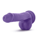 Au Naturel Bold Delight 6In Dildo Purple Dildos