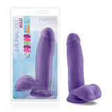 Au Naturel Bold Pleaser 7In Dildo Purple Dildos