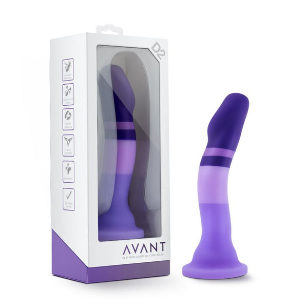 Avant D2 Purple Rain Silicone Dildo Dildos