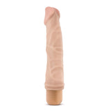Dr Skin  Vibe 6 8.5In Vibrating Beige Dildos