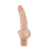 Dr Skin  Vibe 12 8In Vibrating Beige Dildos