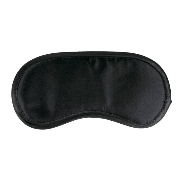 Black Satin Eye Mask Fetish Masks