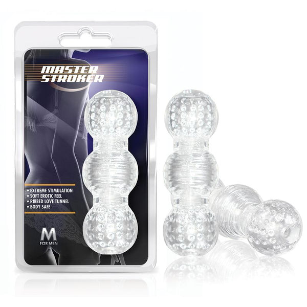 M For Men Master Stroker Clear Masturbators