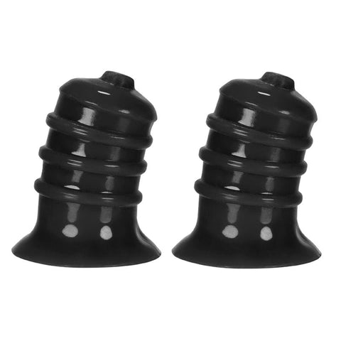Elong Wide Base Nipsucker Black Nipple & Clitoral Toys