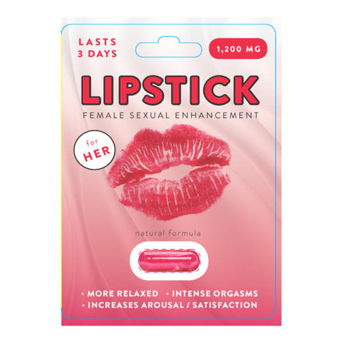Lipstick Female Libido Single Pill Sexual Remedies & Supplements