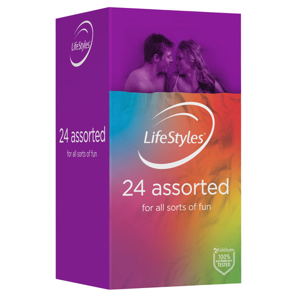 Lifestyles Assorted Condoms 20 Latex