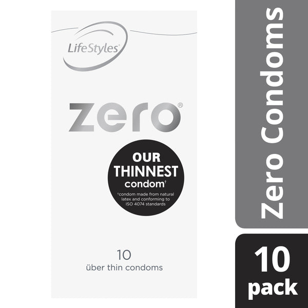 Lifestyles Zero 10 Condoms Latex