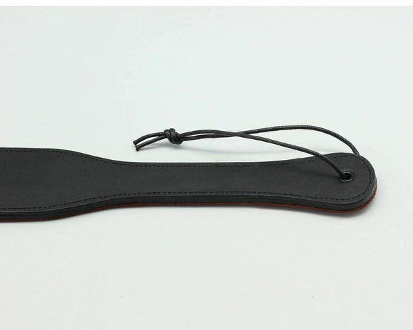Luxury Brown Leather Spanking Paddle Suede Spanker  Impact Play Fetish Paddles