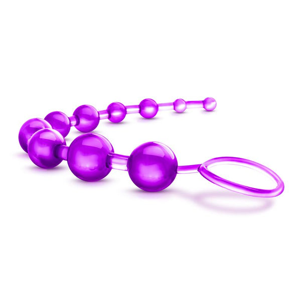 B Yours Basic Beads Purple Anal Balls & Beads