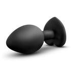 Temptasia Bling Plug Small Black Non Vibrating Butt Plugs