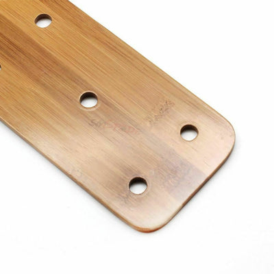 Wide With Holes Natural Bamboo Spanking Paddle  Toy Paddles